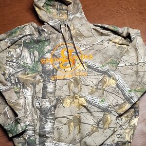 Garth Brooks Stadium Tour Realtree Camo Hoodie with Orange Logo 2X